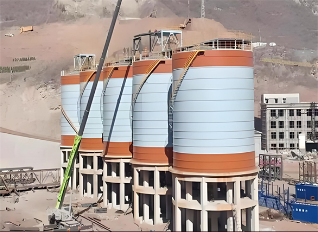 曲水高架钢板仓